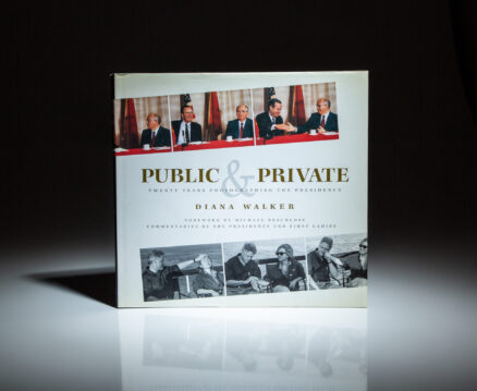 First edition of Public & Private: Twenty Years Photographing the Presidency by Diana Walker, inscribed to George H.W. Bush's Chief of Staff, Craig L. Fuller.