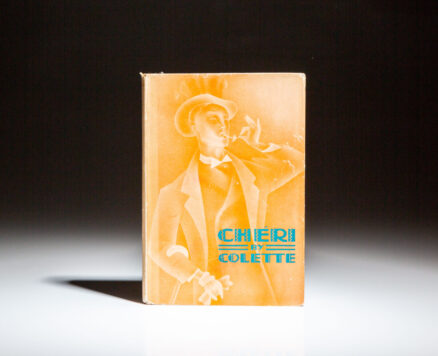 First edition of Chéri by Colette in the scarce dust jacket.