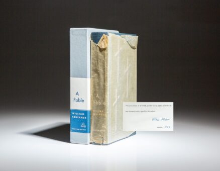 Signed limited edition of A Fable by William Faulkner.