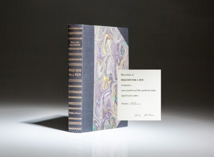 Signed limited edition of Requiem for a Nun by William Faulkner.