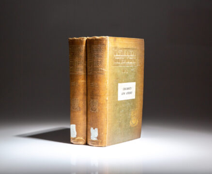 Limited edition of The Records of the Borough of Northampton, from the library of antiquarian collector William Henry Duignan.