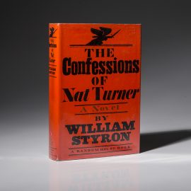 First edition of The Confession of Nat Turner, signed by William Styron.