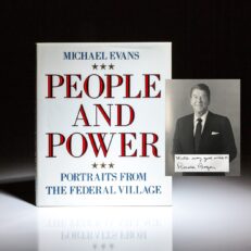 People and Power by Michael Evans, signed by President Ronald Reagan, Vice President George Bush, First Lady Barbara Bush, and numerous other members of the Reagan administration.