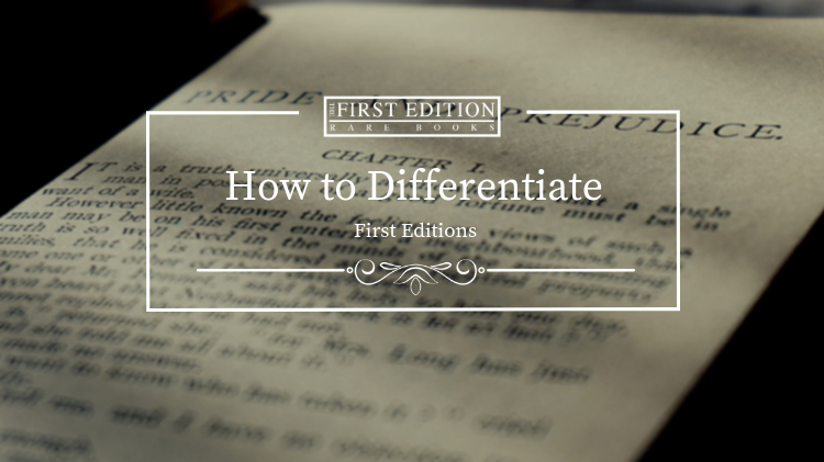 how to differentiate first editions