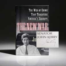 The New War by John Kerry, signed first edition, first printing.