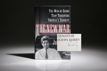 The New War by John Kerry, signed first edition, first printing.