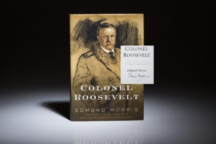 Colonel Roosevelt by Edmund Morris. Signed first edition, first printing.