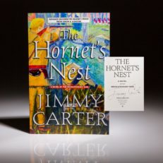 The Hornets Nest by Jimmy Carter. Signed advanced readers copy.