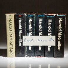 The Memoirs of Harold Macmillan, signed by the former prime minister