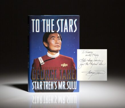 Signed first edition of To The Stars: The Autobiography of George Takei.