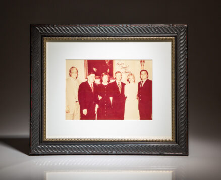 Photograph signed by President Jimmy Carter to Chicago business executive and political supporter, Gene Heytow.