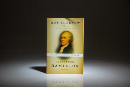 Advance Uncorrected Proof copy of Alexander Hamilton by Ron Chernow.