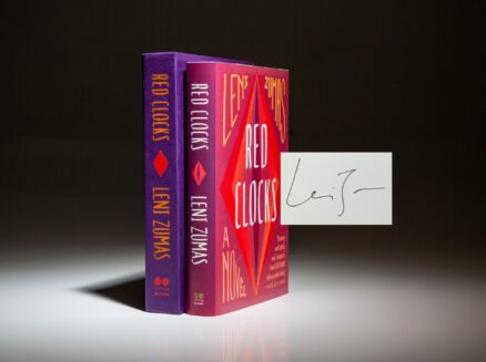 Signed limited edition of Red Clocks by Leni Zumas.