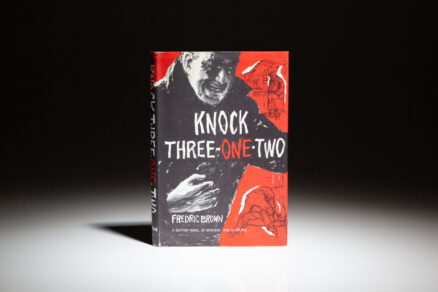 First edition of Knock Three-One-Two by Fredric Brown.