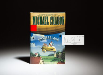 First edition of Summerland, signed by Michael Chabon.