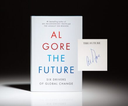 Signed first edition of The Future: Six Drivers of Global Change by Vice President Al Gore.