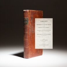 First American Edition of Judah Paddock's A Narrative of the Shipwreck of the Ship Oswego.