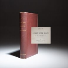 First edition of the Life of Andrew Hull Foote: Rear-Admiral United States Navy by James Mason Hoppin.