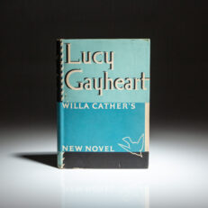 First edition of Lucy Gayheart by Willa Cather.