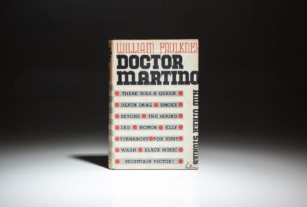 First Edition of Doctor Martino and Other Stories by William Faulkner.