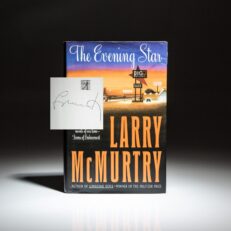 Signed first edition of The Evening Star by Larry McMurtry.