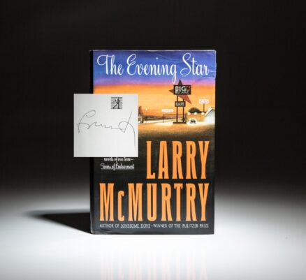 Signed first edition of The Evening Star by Larry McMurtry.