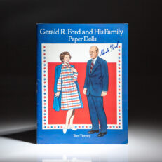 Signed by President Gerald R. Ford, Paper Dolls of Gerald R. Ford and his Family.