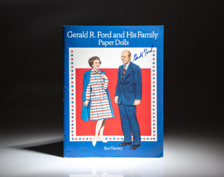 Signed by President Gerald R. Ford, Paper Dolls of Gerald R. Ford and his Family.