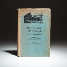 New illustrated edition of The Sea & The Jungle by H.M. Tomlinson, with woodcuts by Clare Leighton.