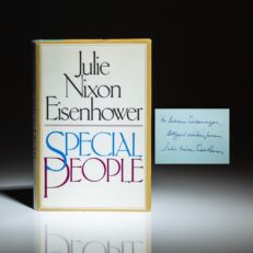 First edition of Special People by Julie Nixon Eisenhower, signed by the author.