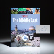 The Middle East from the editors of Time magazine, with an introduction by President Jimmy Carter. This book is signed by Jimmy Carter on his introduction.