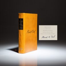 Deluxe limited edition of A Time To Heal, the autobiography of President Gerald R. Ford.