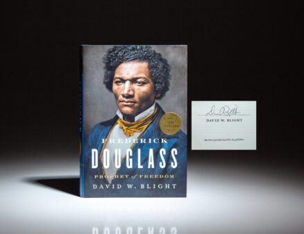 Signed limited edition of Frederick Douglass: Prophet of Freedom, by David W. Blight.