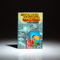 First edition of The Genesis Machine by James P. Hogan.