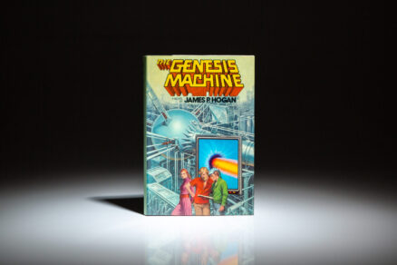 First edition of The Genesis Machine by James P. Hogan.