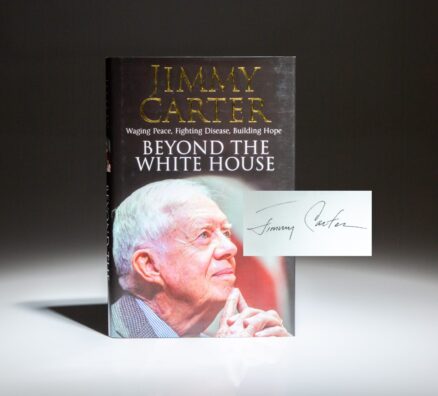 First English edition of Beyond the White House, signed by President Jimmy Carter.