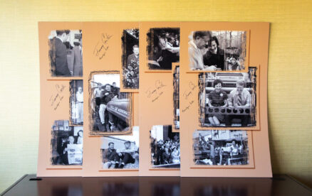 Four photographic panels from Plains High School, located in the Jimmy Carter National Historical Park, each of which is signed by President Jimmy Carter and First Lady Rosalynn Carter.