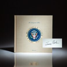 The Inaugural Album of President Jimmy Carter, signed by President Carter.