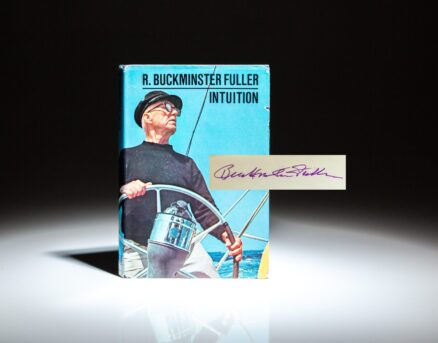 Signed first edition of Intuition by R. Buckminster Fuller.