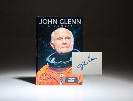 First edition of John Glenn: A Memoir, signed by Senator John Glenn.