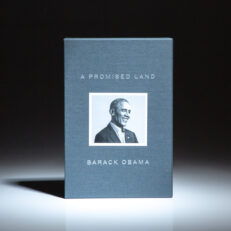 Deluxe limited edition of A Promised Land, the memoirs of President Barack Obama, signed by the author.