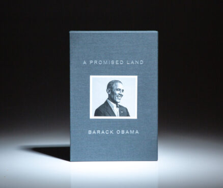 Deluxe limited edition of A Promised Land, the memoirs of President Barack Obama, signed by the author.