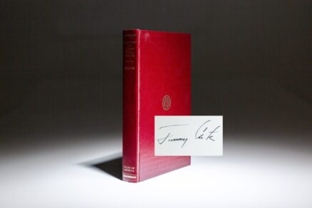 Signed first edition of Addresses of Jimmy Carter: Governor of Georgia, signed by Jimmy Carter.