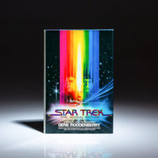 First edition, first printing of Star Trek: The Motion Picture, a novel by Gene Roddenberry.