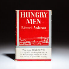 First edition of Hungry Men by Edward Anderson.