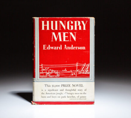 First edition of Hungry Men by Edward Anderson.