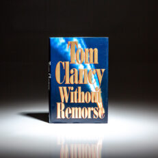 First edition, first printing of Without Remorse by Tom Clancy.