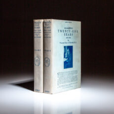 First edition of Twenty-Five Years 1892-1916, by Viscount Grey of Fallodon.