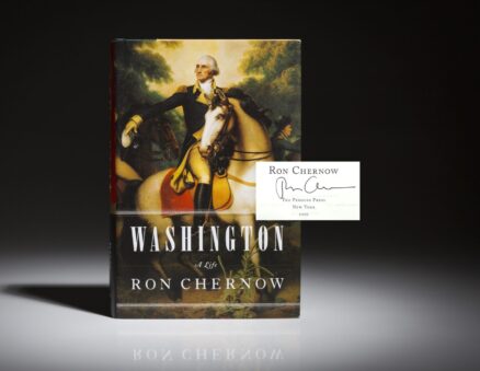 First edition of Washington: A Life, signed by Ron Chernow.