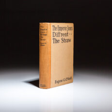 First edition of The Emperor Jones, Diff'rent and The Straw by playwright Eugene O'Neill.